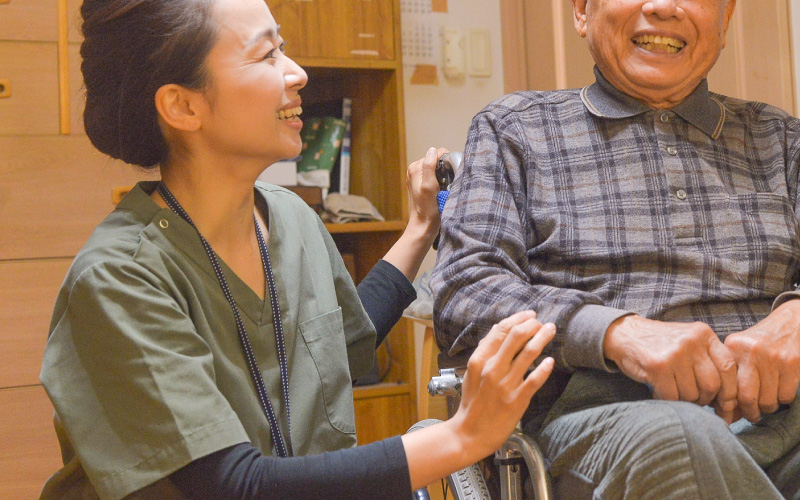 最期の時間を過ごさせていただいて